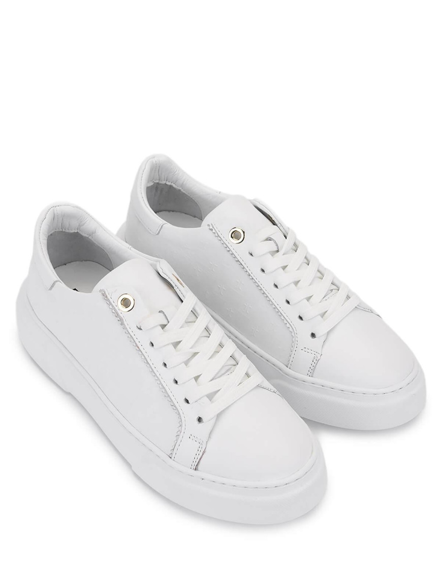 Tamer Tanca Kadın Hakiki Deri Beyaz Sneakers & Spor Ayakkabı