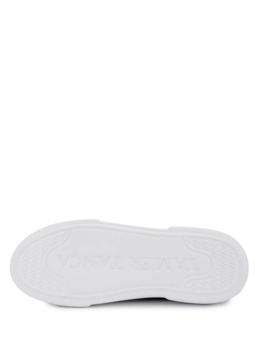 Tamer Tanca Kadın Hakiki Deri Siyah Sneakers & Spor Ayakkabı