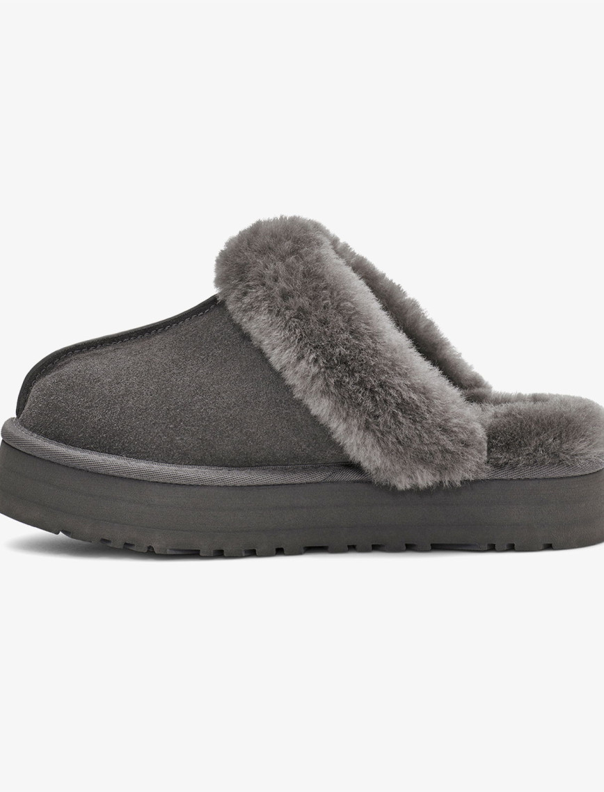 UGG Disquette Kadın Gri Terlik UGG Disquette Kadın Gri Terlik