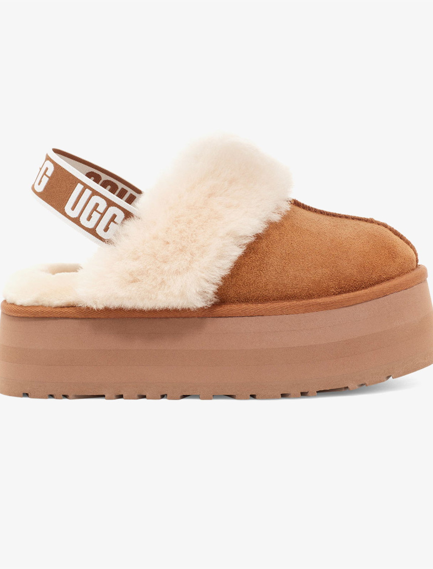 UGG Funkette Kadın Taba Terlik UGG Funkette Kadın Taba Terlik