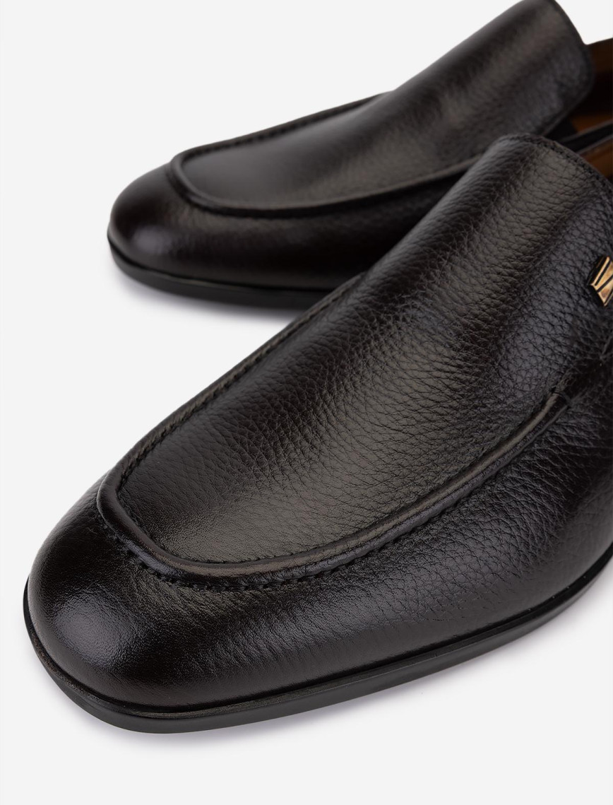 Valmenti Erkek Hakiki Deri Kahverengi Klasik Ayakkabı