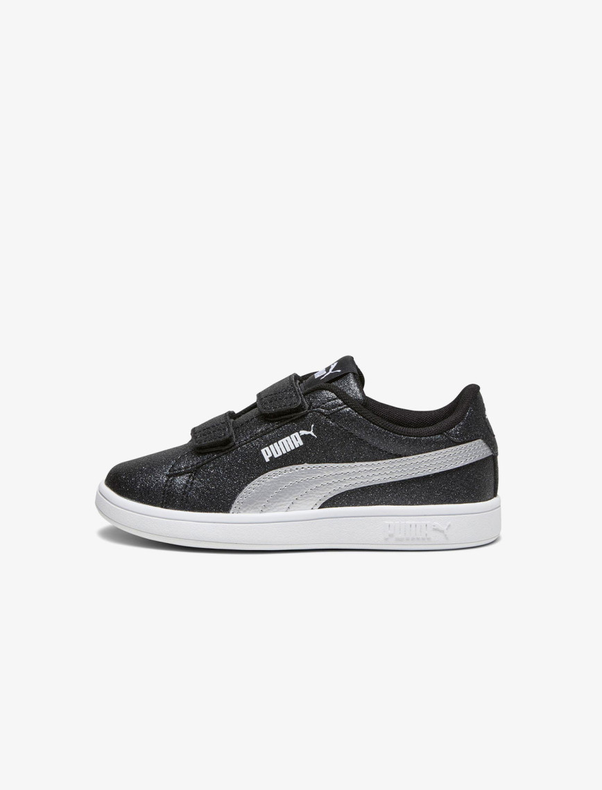 Puma Smash 3.0 Gliz Glam V PS Çocuk Siyah Spor Ayakkabı Puma Smash 3.0 Gliz Glam V PS Çocuk Siyah Spor Ayakkabı