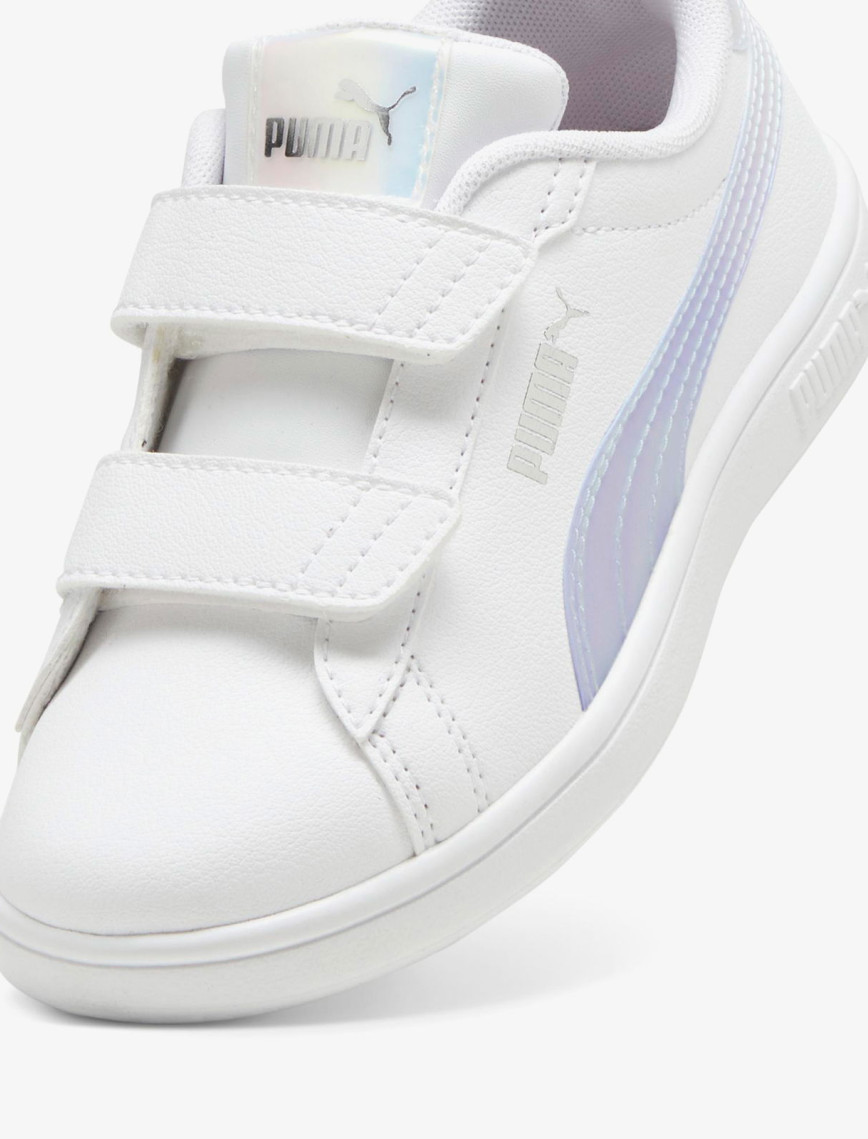 Puma Smash 3.0 Holo 2.0 V PS Çocuk Beyaz Spor Ayakkabı Puma Smash 3.0 Holo 2.0 V PS Çocuk Beyaz Spor Ayakkabı