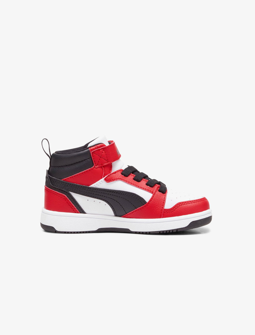 Puma Rebound V6 Mid AC+ PS Çocuk Kırmızı Spor Ayakkabı Puma Rebound V6 Mid AC+ PS Çocuk Kırmızı Spor Ayakkabı