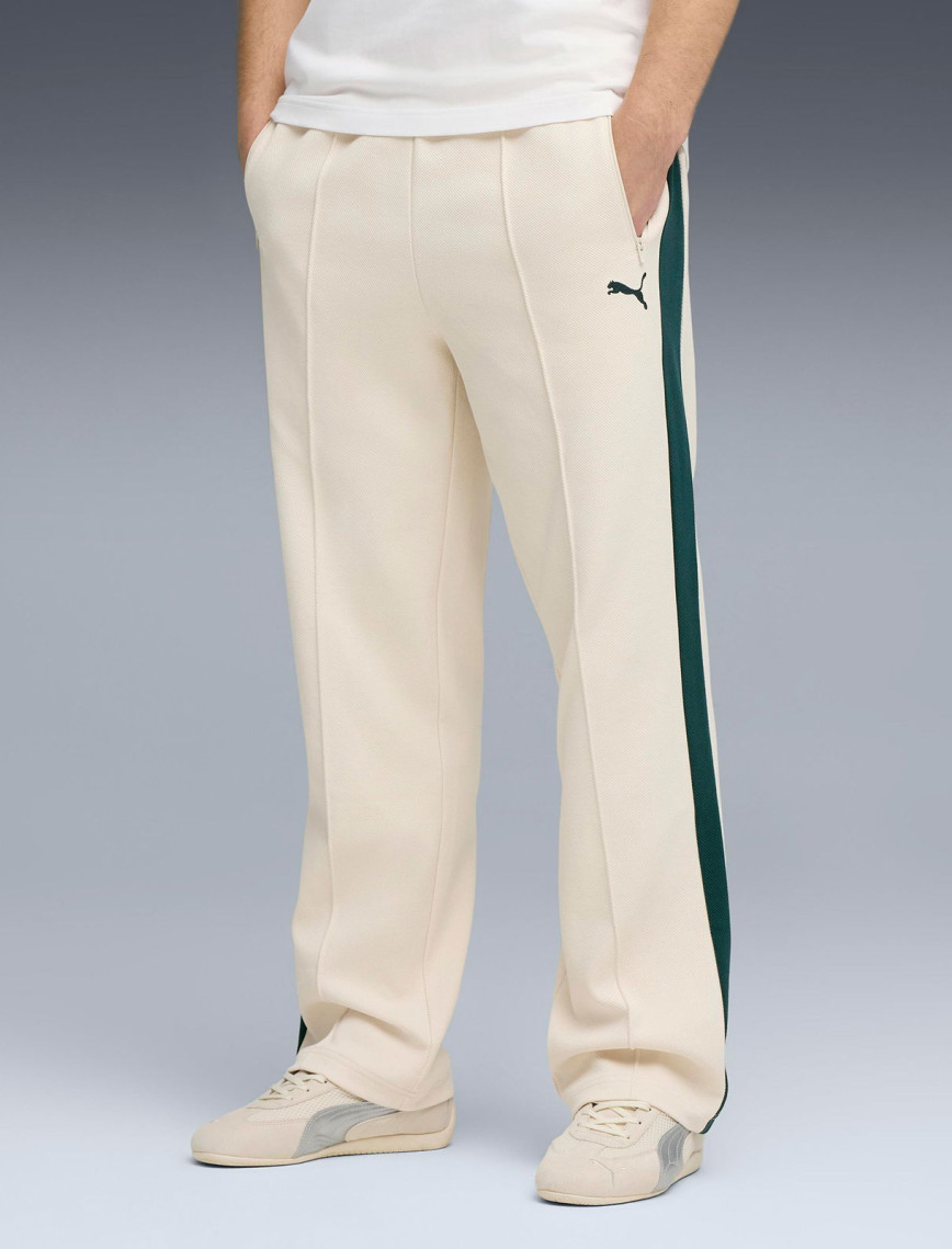 Puma T7 Relaxed Track s Unisex Yeşil Eşofman Altı