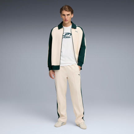 Puma T7 Relaxed Track s Unisex Yeşil Eşofman Altı Puma T7 Relaxed Track s Unisex Yeşil Eşofman Altı
