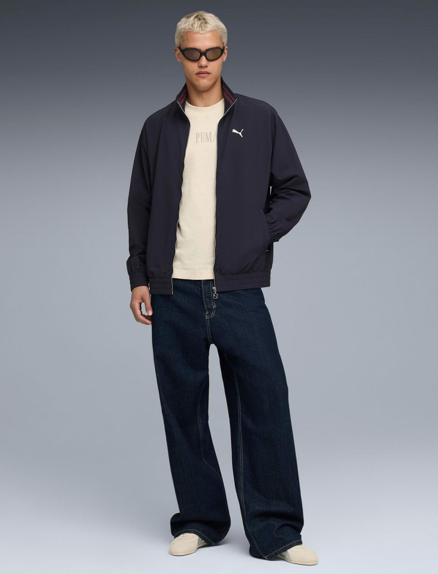 Puma Premium Essential Track Unisex Lacivert Ceket Puma Premium Essential Track Unisex Lacivert Ceket