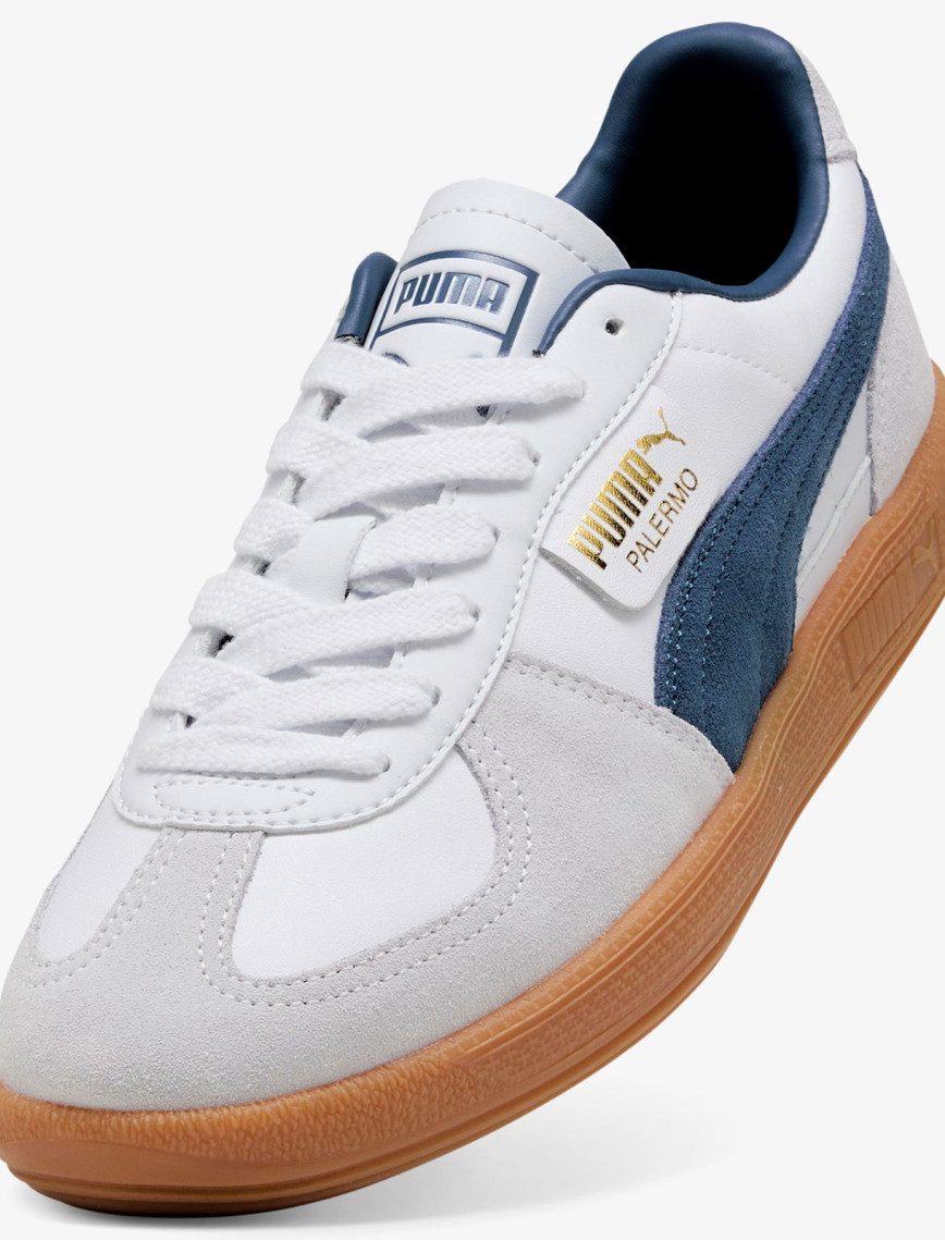 Puma Palermo Leather Unisex Beyaz Spor Ayakkabı Puma Palermo Leather Unisex Beyaz Spor Ayakkabı