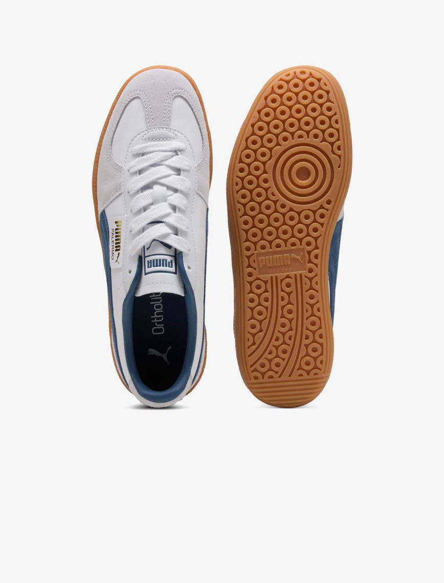 Puma Palermo Leather Unisex Beyaz Spor Ayakkabı Puma Palermo Leather Unisex Beyaz Spor Ayakkabı