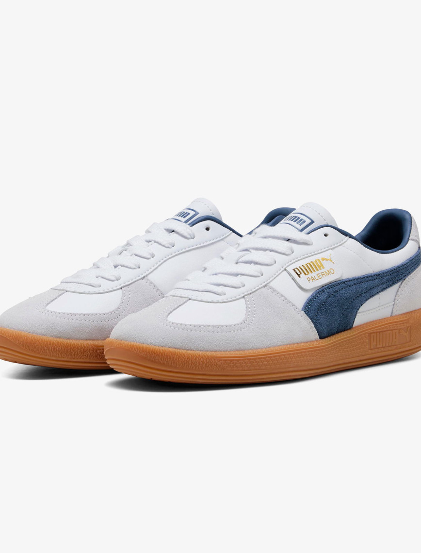 Puma Palermo Leather Unisex Beyaz Spor Ayakkabı Puma Palermo Leather Unisex Beyaz Spor Ayakkabı