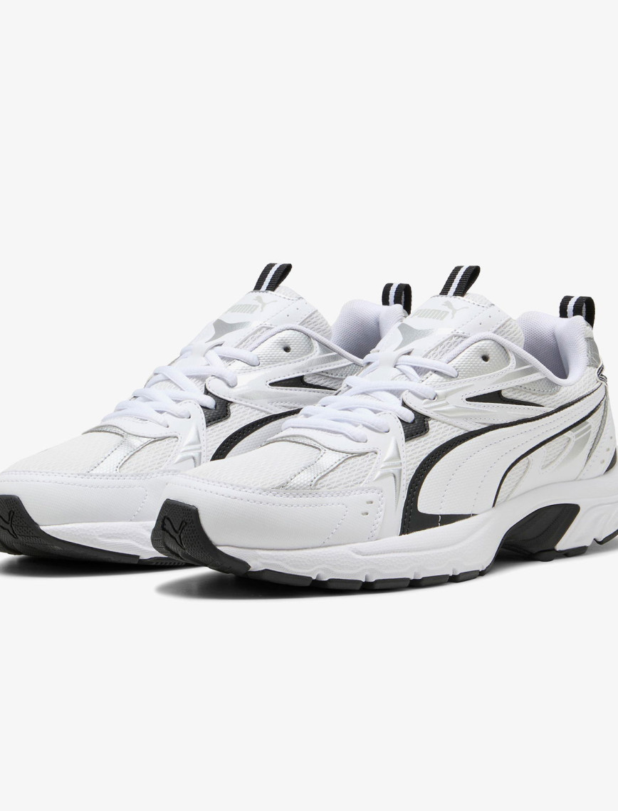 Puma Milenio tech_ Unisex Beyaz Spor Ayakkabı Puma Milenio tech_ Unisex Beyaz Spor Ayakkabı
