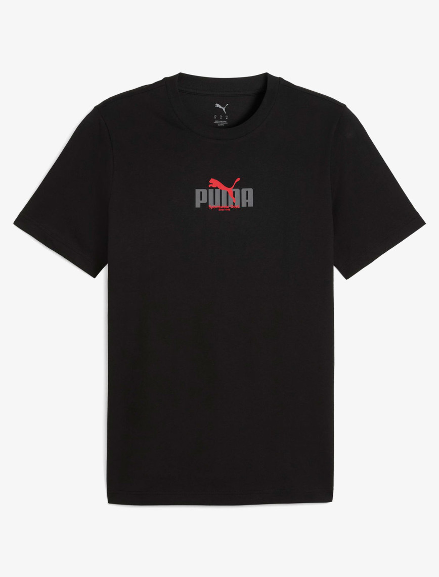 Puma Graphic Erkek Siyah T-Shirt Puma Graphic Erkek Siyah T-Shirt