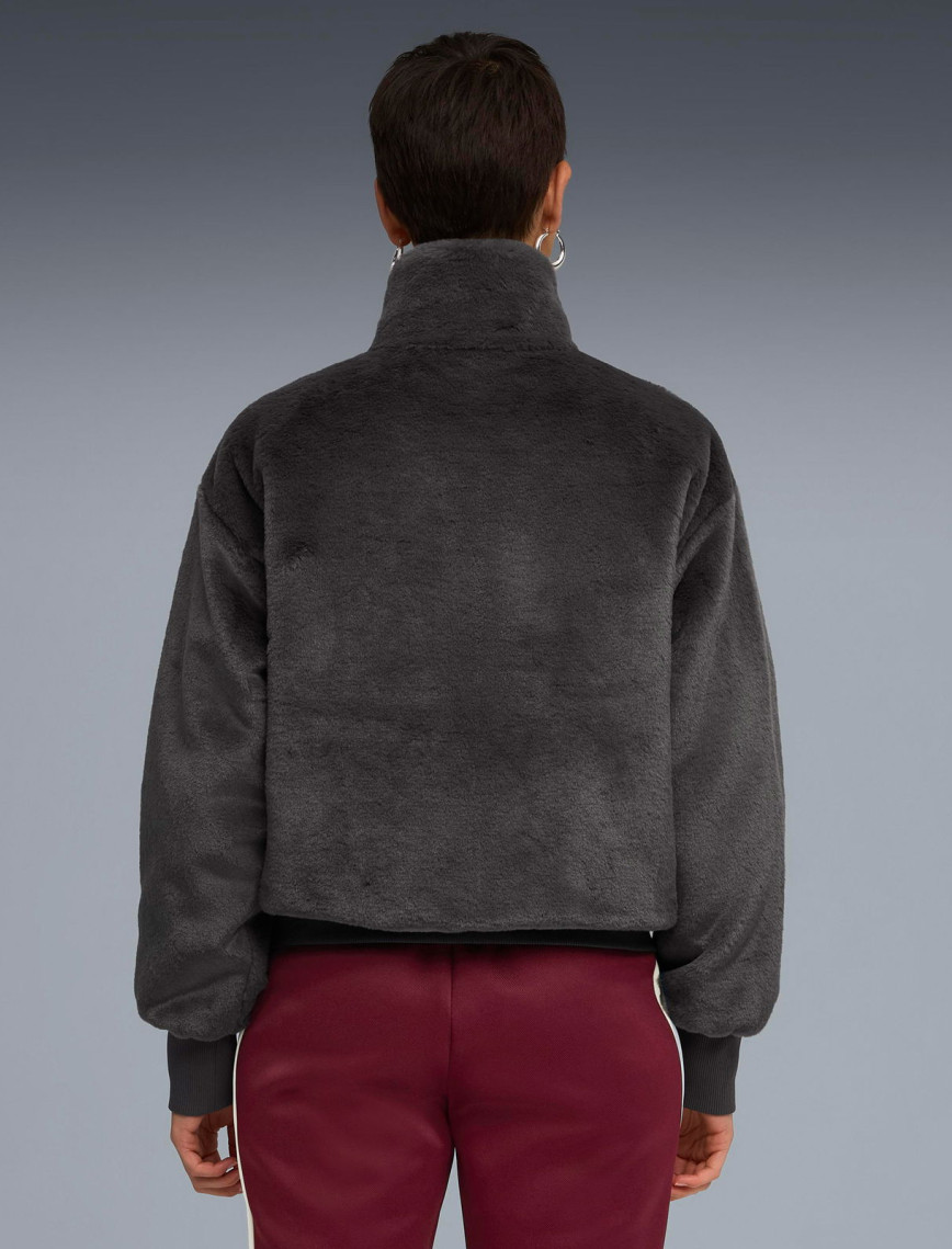 Puma Soft Fleece Kadın Koyu Gri Ceket Puma Soft Fleece Kadın Koyu Gri Ceket