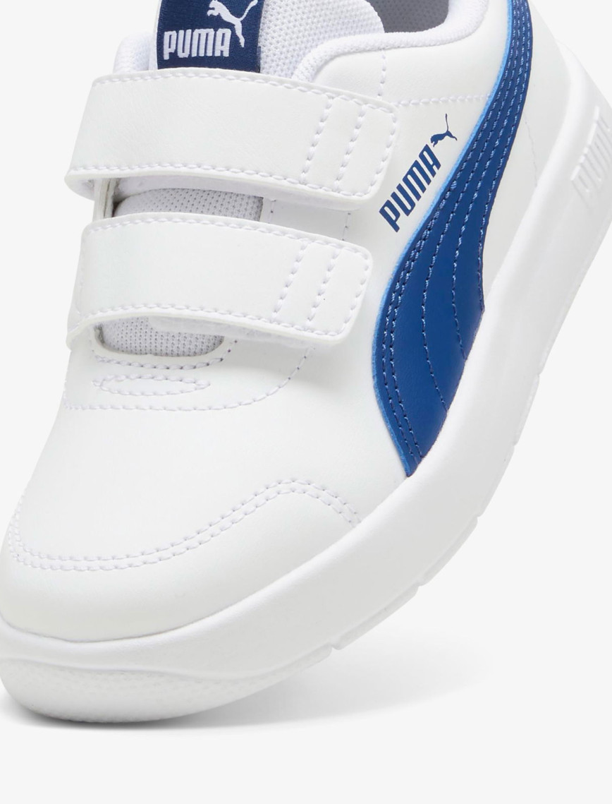 Puma Courtflex V3 V PS Çocuk Beyaz Spor Ayakkabı Puma Courtflex V3 V PS Çocuk Beyaz Spor Ayakkabı