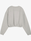 Puma W Cloudspun Crew Kadın Gri Sweatshirt