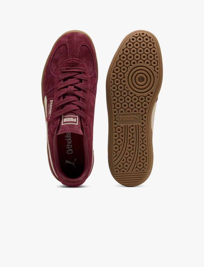 Puma Palermo Unisex Bordo Spor Ayakkabı Puma Palermo Unisex Bordo Spor Ayakkabı