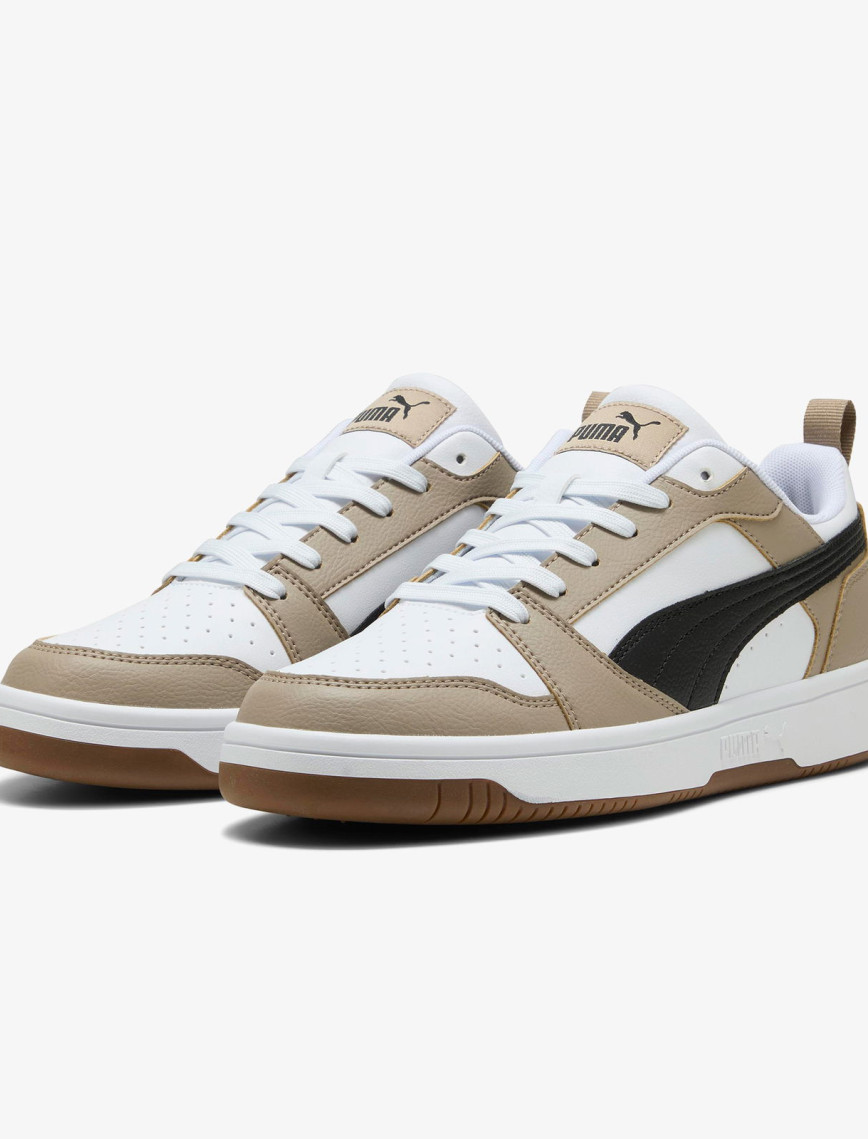Puma Rebound v6 Low Unisex Bej Spor Ayakkabı Puma Rebound v6 Low Unisex Bej Spor Ayakkabı