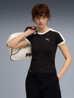 Puma T7 Slim Kadın Siyah T-Shirt Puma T7 Slim Kadın Siyah T-Shirt