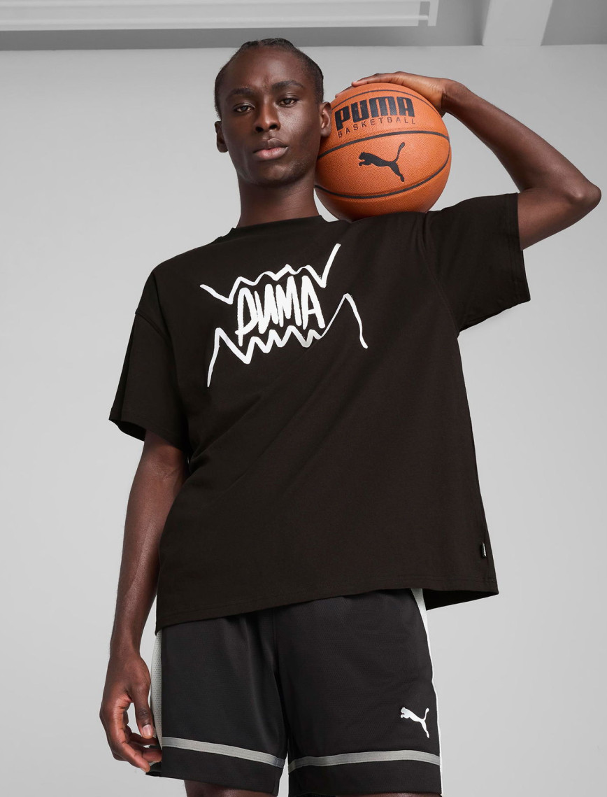 Puma Jaws Core I Erkek Siyah T-Shirt Puma Jaws Core I Erkek Siyah T-Shirt