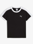Puma T7 Slim Kadın Siyah T-Shirt Puma T7 Slim Kadın Siyah T-Shirt