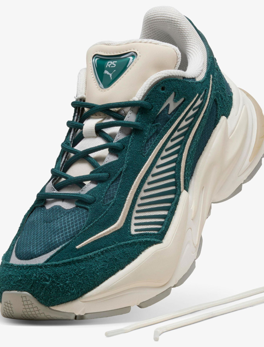 Puma RS Surge Hairy Suede Unisex Yeşil Spor Ayakkabı Puma RS Surge Hairy Suede Unisex Yeşil Spor Ayakkabı