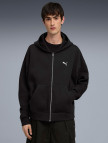 Puma Wardrobe Essential Full-Zip Erkek Siyah Sweatshirt Puma Wardrobe Essential Full-Zip Erkek Siyah Sweatshirt