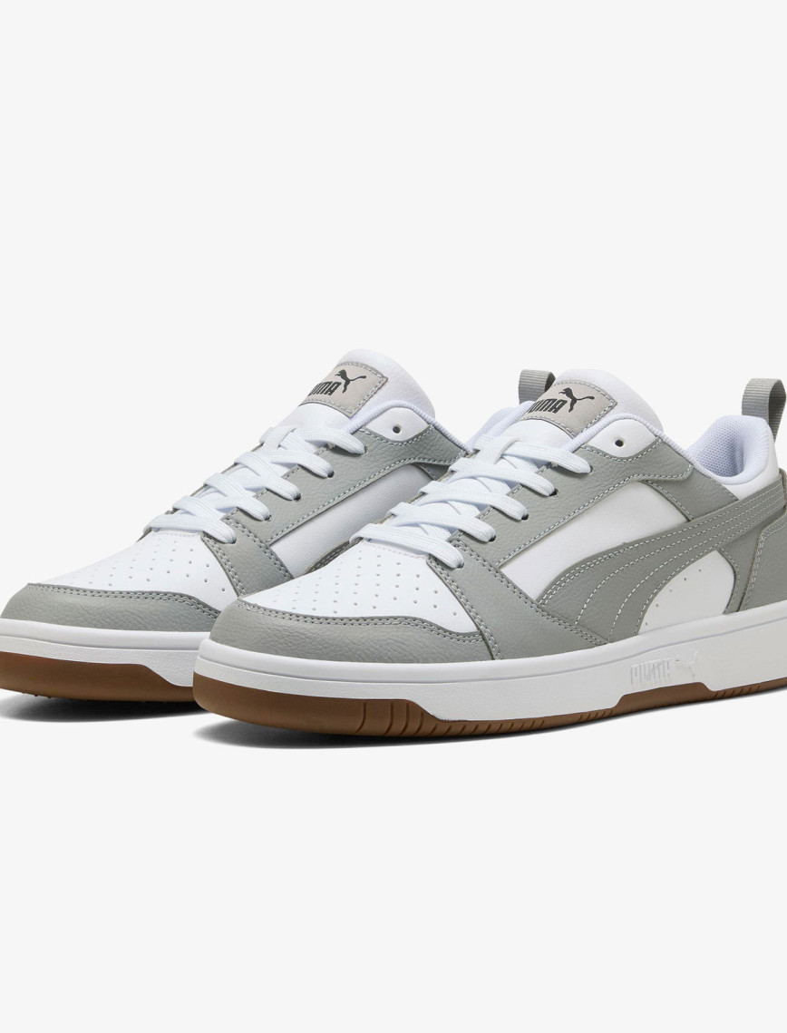 Puma Rebound v6 Low Unisex Gri Spor Ayakkabı Puma Rebound v6 Low Unisex Gri Spor Ayakkabı
