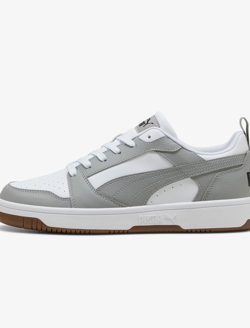 Puma Rebound v6 Low Unisex Gri Spor Ayakkabı Puma Rebound v6 Low Unisex Gri Spor Ayakkabı