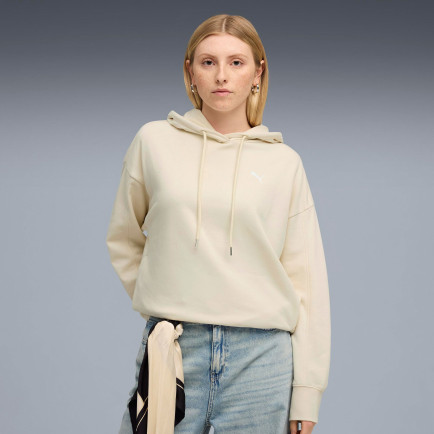 Puma HER Oversized  TR Kadın Beyaz Sweatshirt