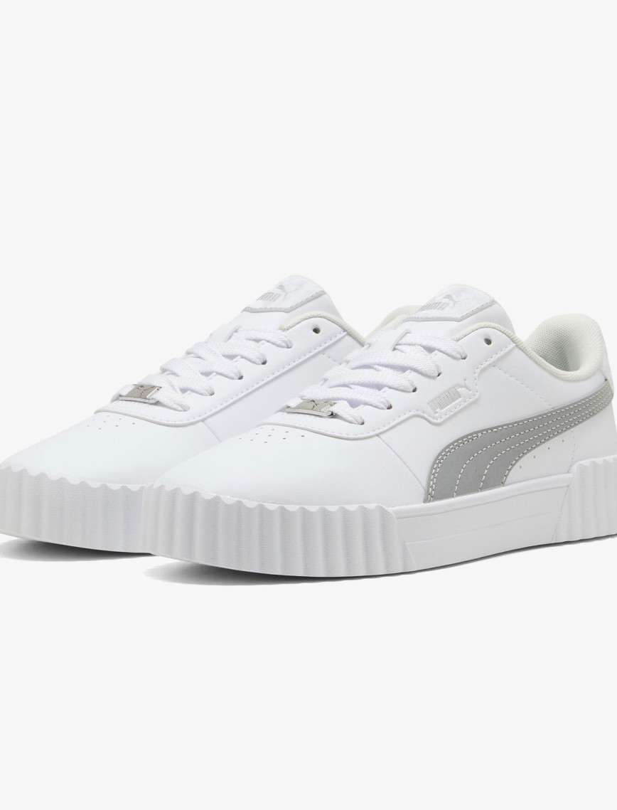 Puma Carina 3.0 DayINight Kadın Beyaz Spor Ayakkabı Puma Carina 3.0 DayINight Kadın Beyaz Spor Ayakkabı