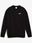 Puma Essential No.1 Logo Relaxed Crew Kadın Siyah Sweatshirt Puma Essential No.1 Logo Relaxed Crew Kadın Siyah Sweatshirt
