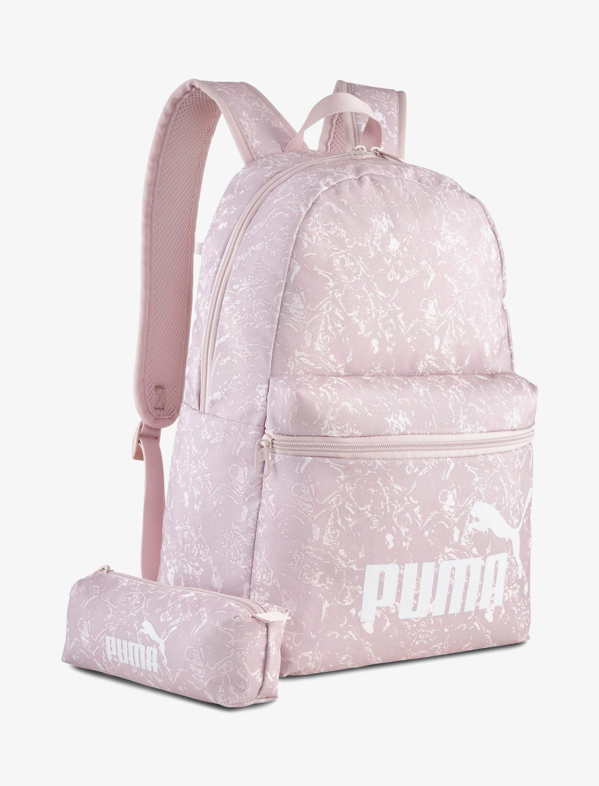 Puma PHASE AOP Backpack Set Unisex Pembe Sırt Çantası Puma PHASE AOP Backpack Set Unisex Pembe Sırt Çantası