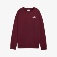 Puma Essential Small Logo Relaxed Crew Kadın Kırmızı Sweatshirt