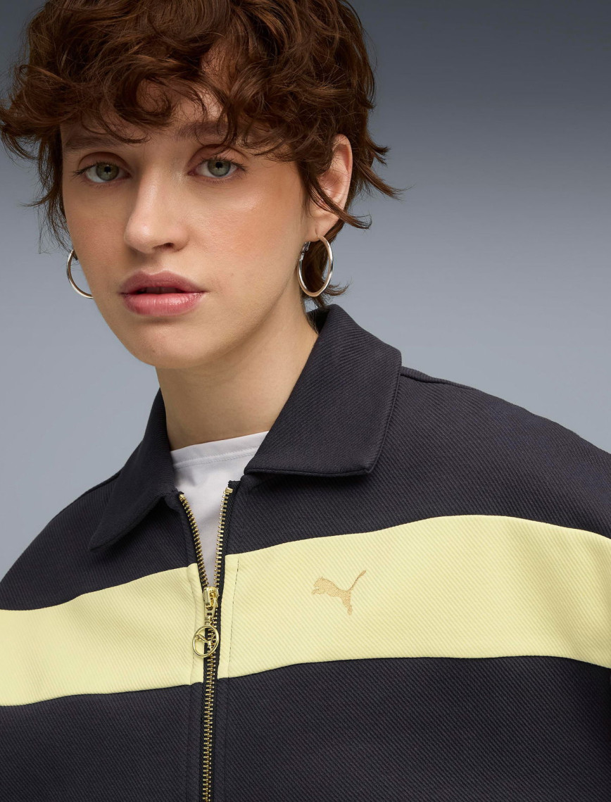 Puma T7 Relaxed Track Kadın Lacivert Ceket Puma T7 Relaxed Track Kadın Lacivert Ceket