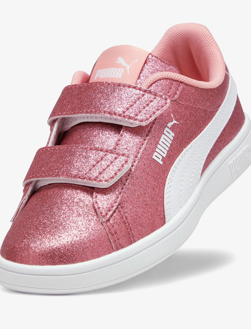 Puma Smash 3.0 Gliz Glam V PS Çocuk Pembe Spor Ayakkabı Puma Smash 3.0 Gliz Glam V PS Çocuk Pembe Spor Ayakkabı