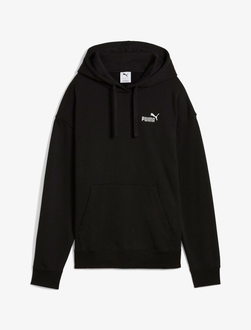 Puma Essential Small No. 1 Logo  Kadın Siyah Sweatshirt