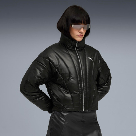 Puma Dare to Puffer  Kadın Siyah Ceket
