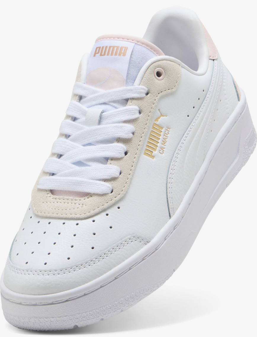 Puma CA Match Court Wns Kadın Beyaz Spor Ayakkabı Puma CA Match Court Wns Kadın Beyaz Spor Ayakkabı