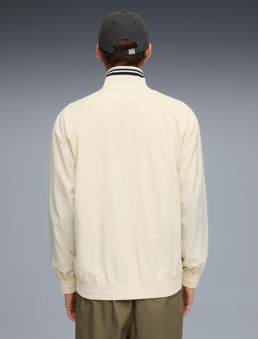 Puma Premium Essential Track Unisex Krem Rengi Ceket Puma Premium Essential Track Unisex Krem Rengi Ceket