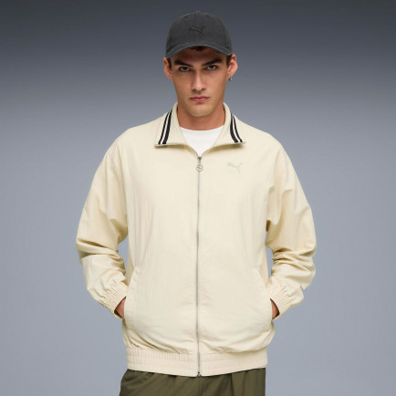 Puma Premium Essential Track Unisex Krem Rengi Ceket Puma Premium Essential Track Unisex Krem Rengi Ceket