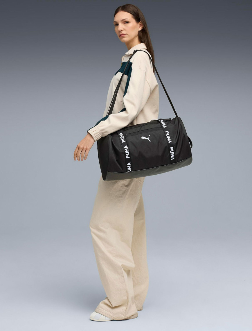 Puma AT Essential Barrel Bag Kadın Siyah Çanta Puma AT Essential Barrel Bag Kadın Siyah Çanta