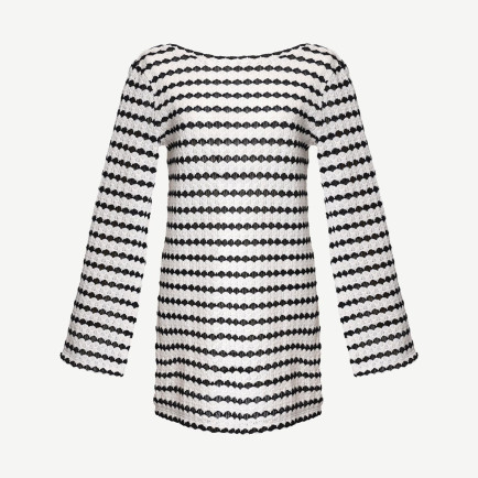 YARGICI Düz Bisiklet Yaka Uzun Kol Elbise YARGICI Düz Bisiklet Yaka Uzun Kol Elbise