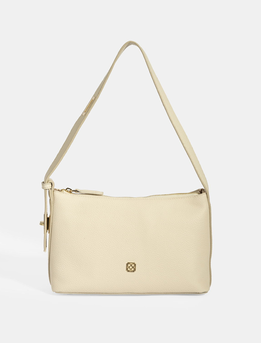 Kadın Krem Omuz Çantası Kadın Krem Omuz Çantası