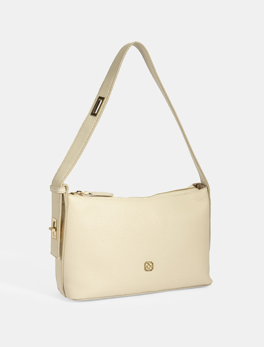 Kadın Krem Omuz Çantası Kadın Krem Omuz Çantası