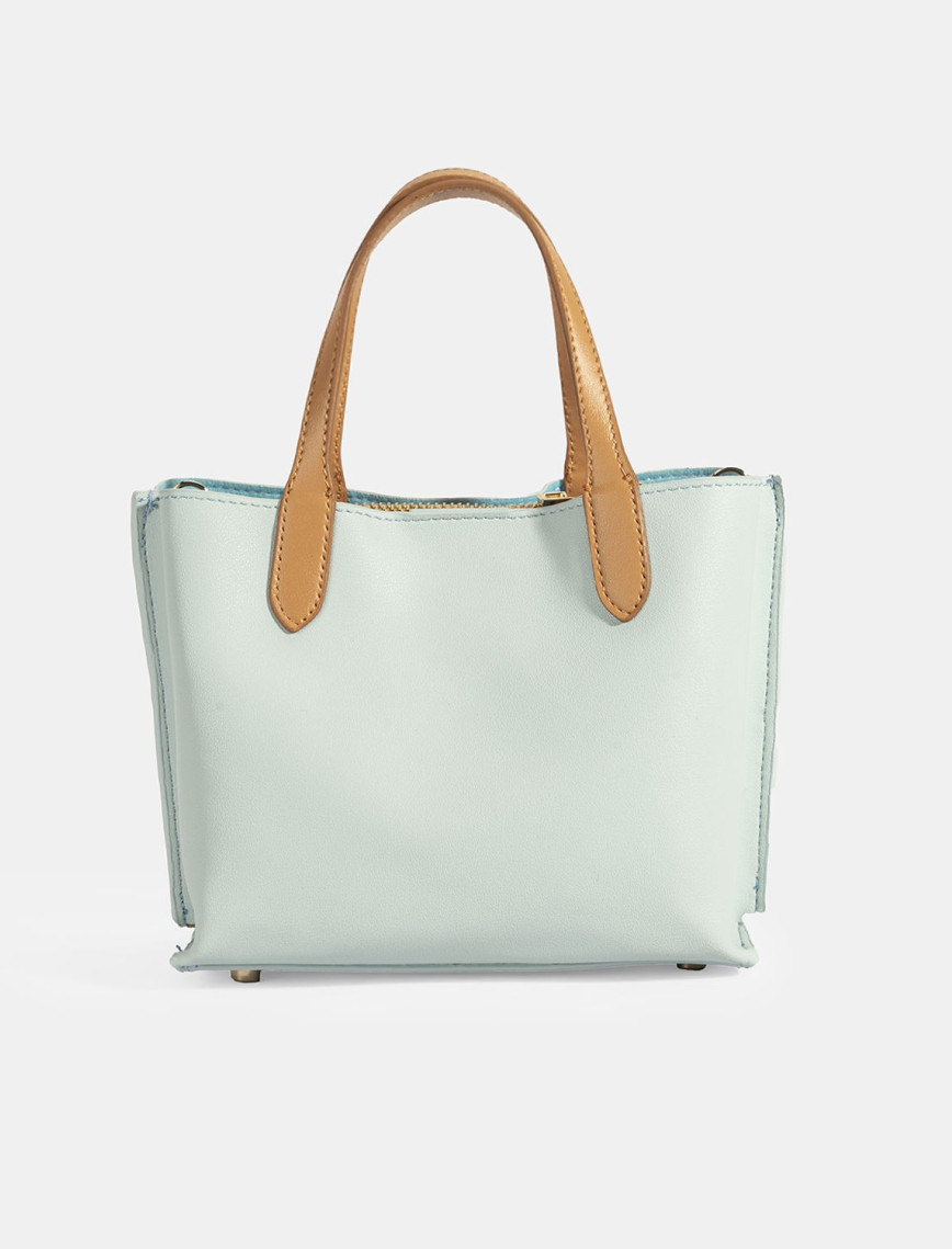 Kadın Mavi Omuz Askılı Mini El Çantası