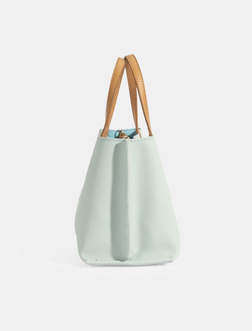 Kadın Mavi Omuz Askılı Mini El Çantası