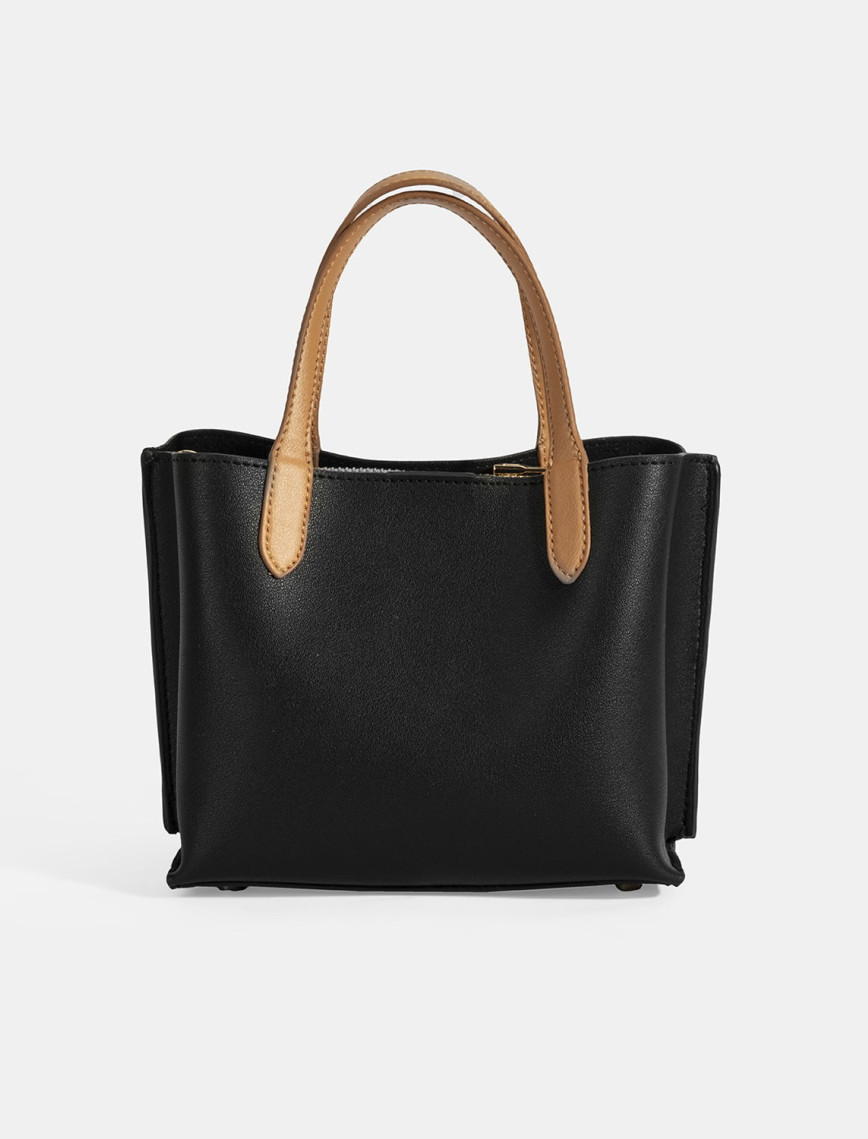 Kadın Siyah Omuz Askılı Mini El Çantası