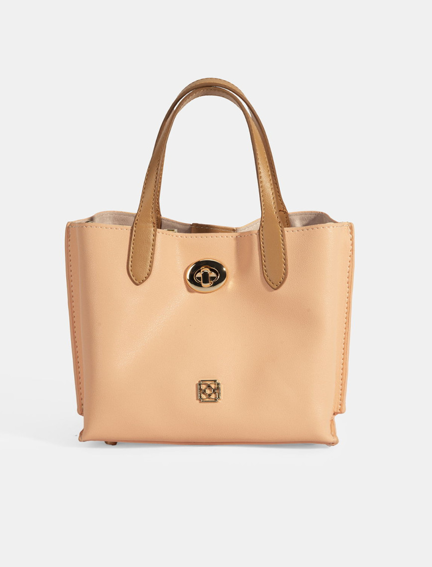 Kadın Turuncu Omuz Askılı Mini El Çantası