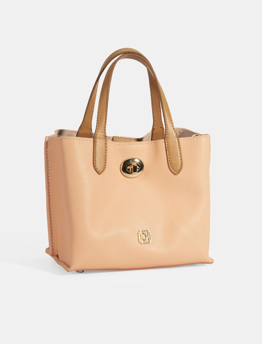 Kadın Turuncu Omuz Askılı Mini El Çantası