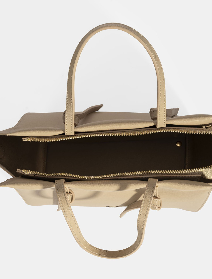 Kadın Krem Omuz Çantası Kadın Krem Omuz Çantası